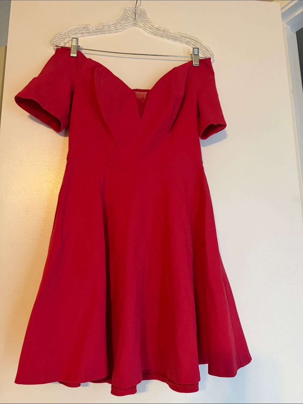 Red Guess dress